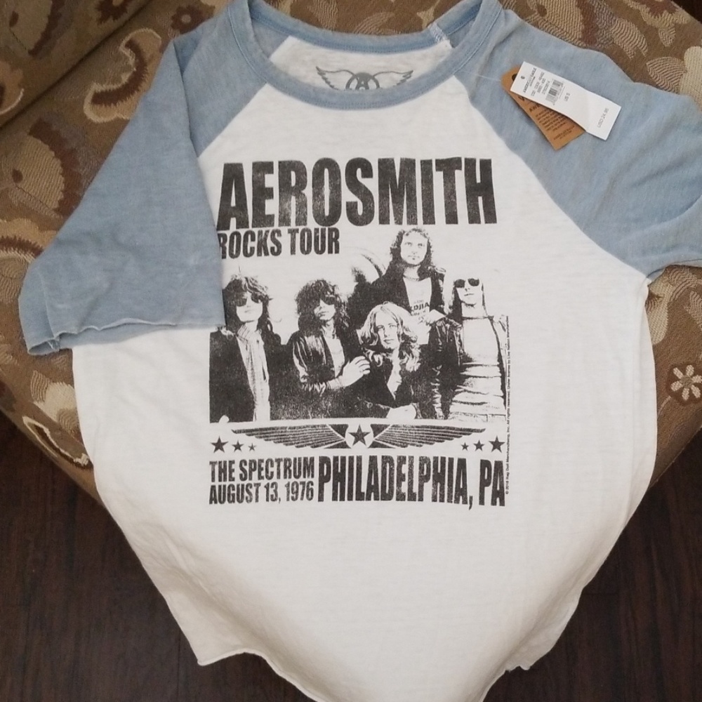 Aerosmith rock tour tshirt festival summer